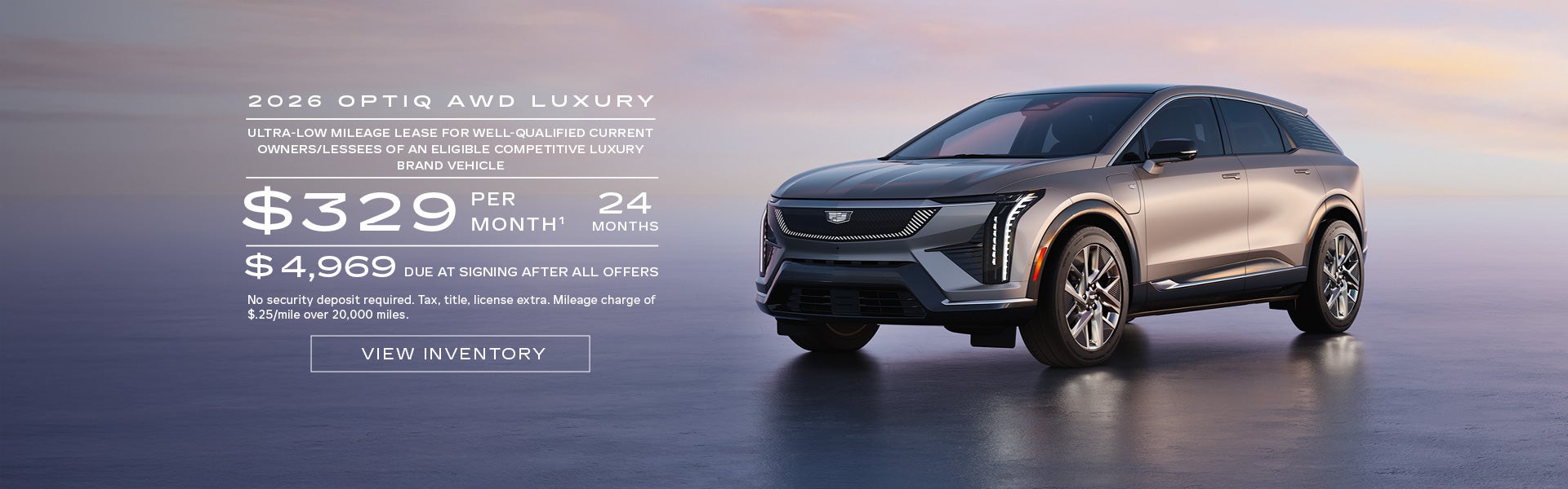 2026 OPTIQ AWD LUXURY. Ultra-low milege lease for well-qualified current owners/lessees of an eli...